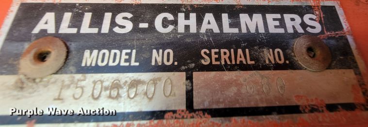 image for item KQ9248 Allis Chalmers 6060  tractor