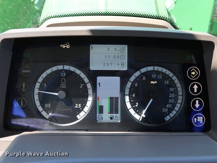 image for item KQ9711 2019 John Deere 6110M  MFWD tractor