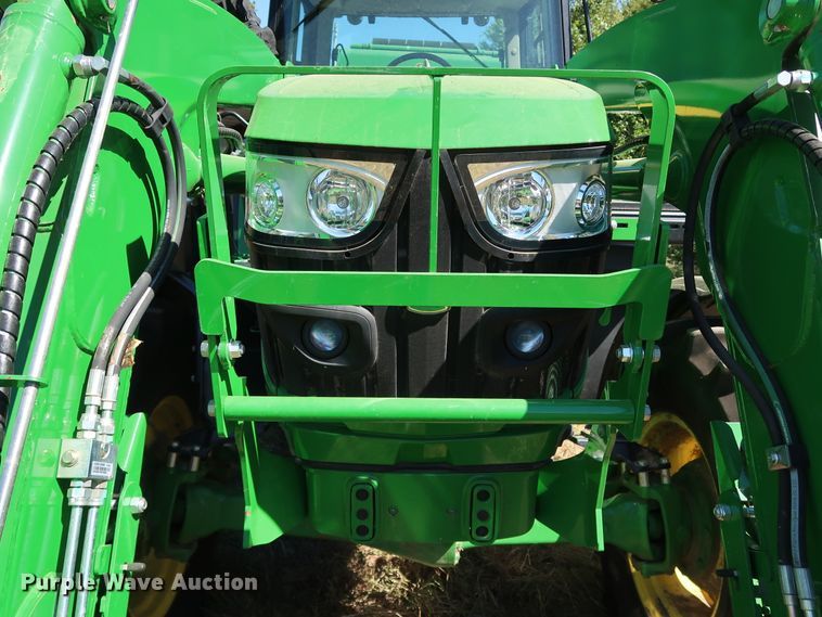 image for item KQ9711 2019 John Deere 6110M  MFWD tractor