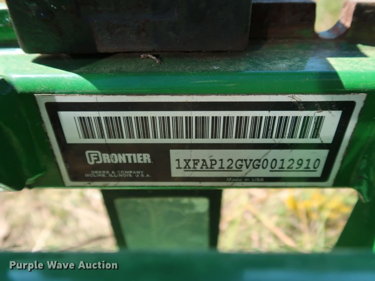 image for item KQ9711 2019 John Deere 6110M  MFWD tractor