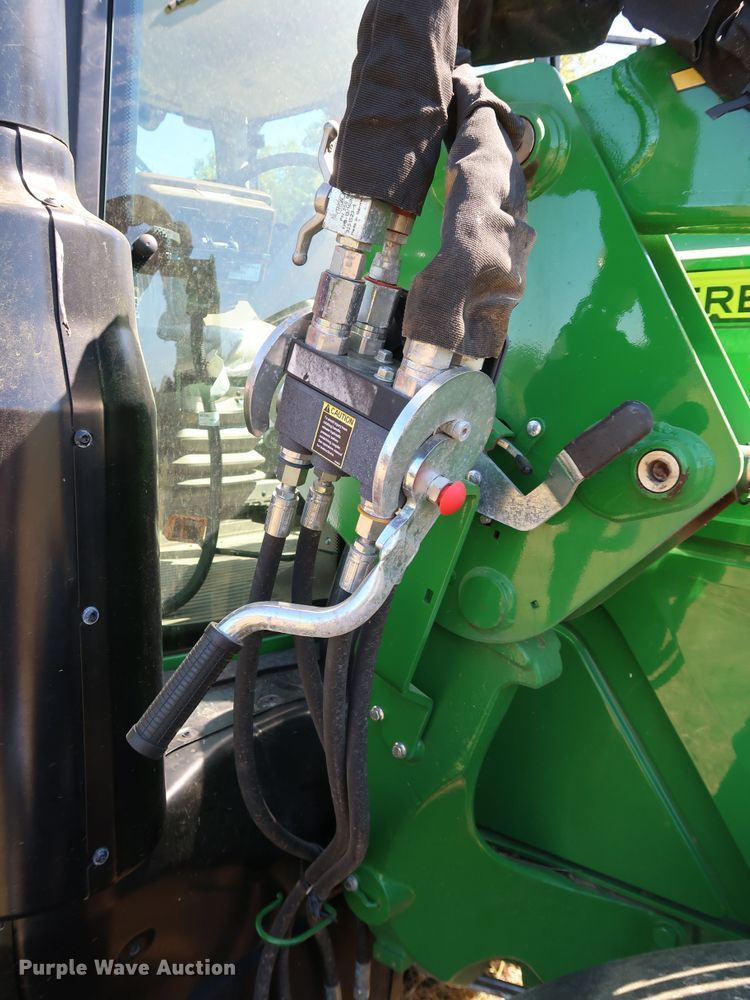 image for item KQ9711 2019 John Deere 6110M  MFWD tractor