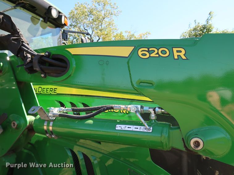 image for item KQ9711 2019 John Deere 6110M  MFWD tractor