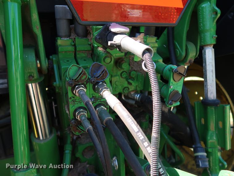 image for item KQ9711 2019 John Deere 6110M  MFWD tractor