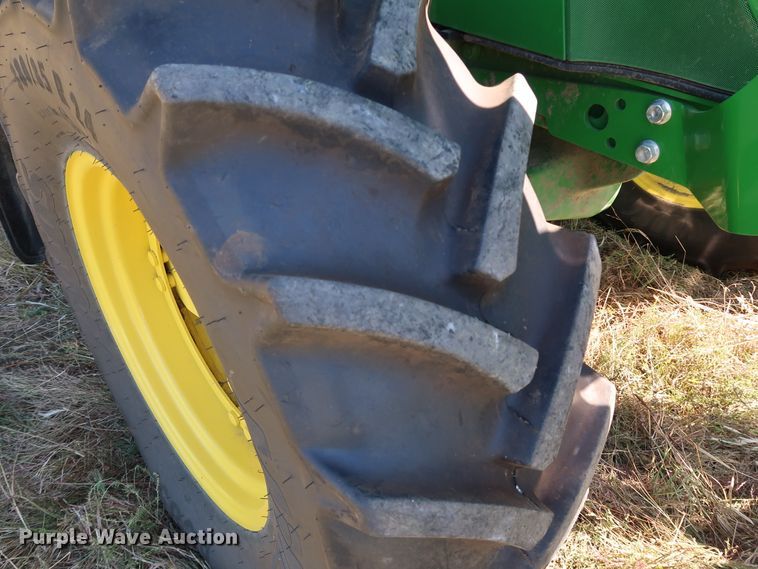 image for item KQ9711 2019 John Deere 6110M  MFWD tractor