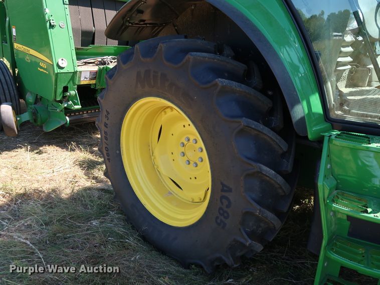 image for item KQ9711 2019 John Deere 6110M  MFWD tractor