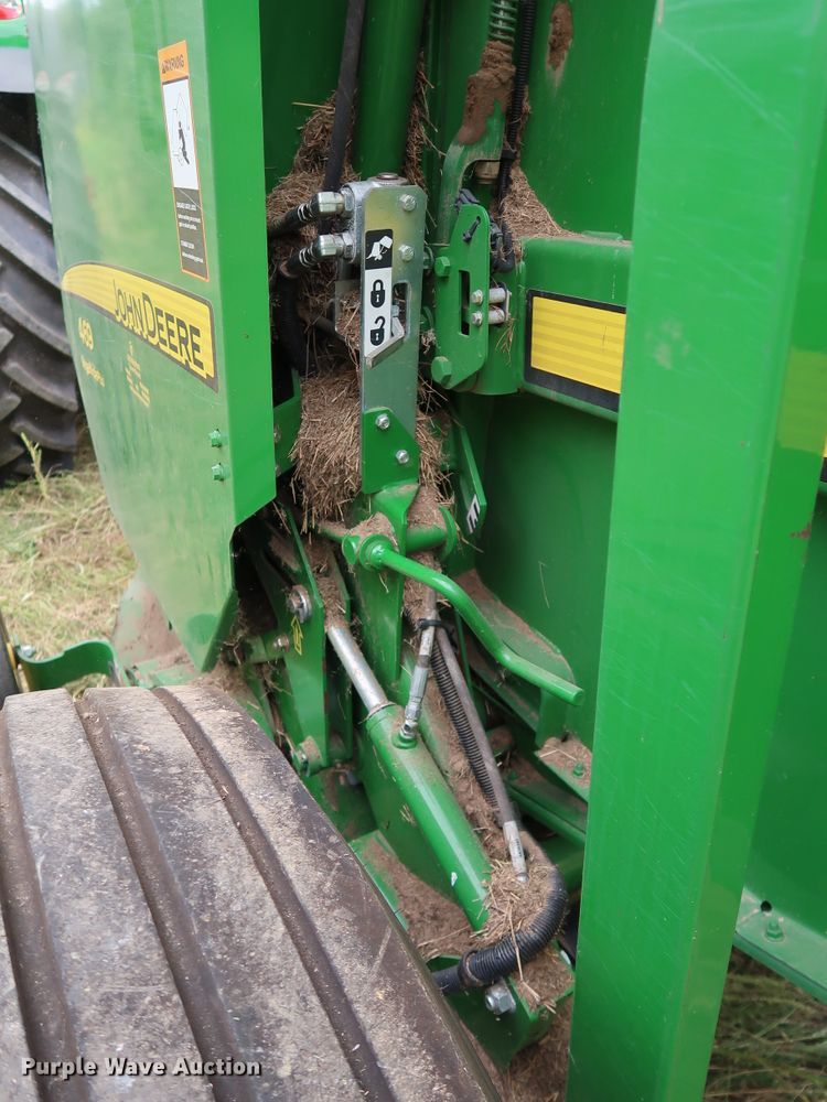 image for item KQ9712 2016 John Deere 469  round baler