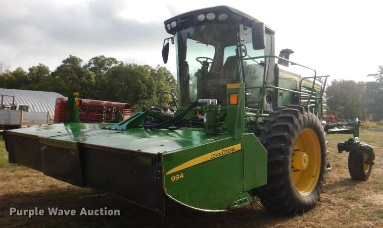 image for item KX9343 2013 John Deere R450  windrower