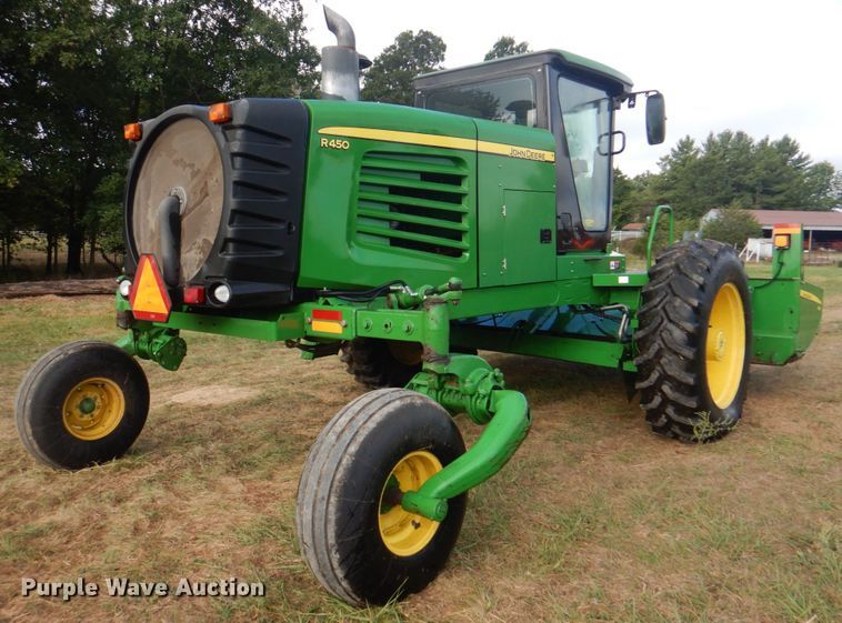 image for item KX9343 2013 John Deere R450  windrower