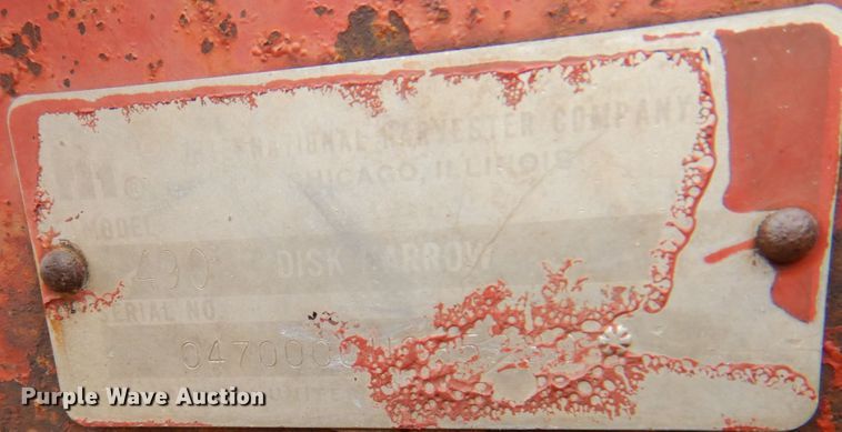 image for item KX9357 Case 490  tandem off-set disk