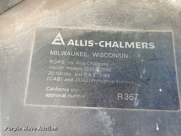 image for item KX9360 Allis Chalmers 7030  tractor