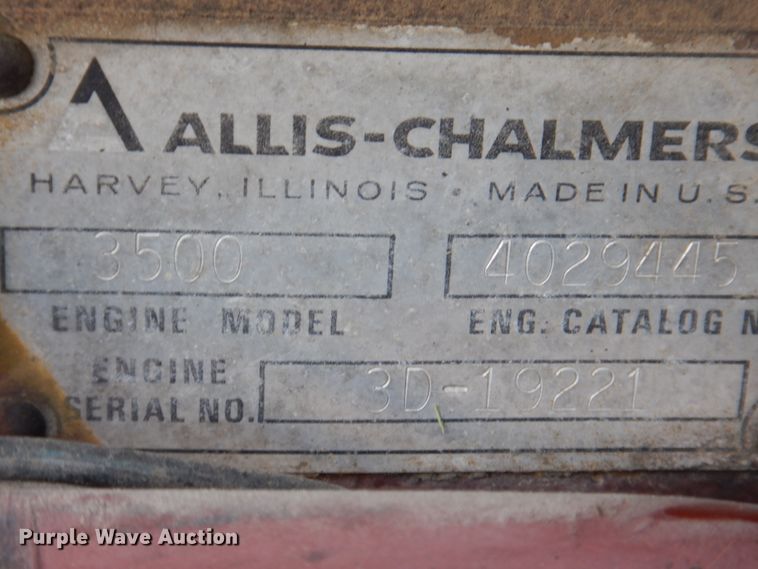 image for item KX9360 Allis Chalmers 7030  tractor