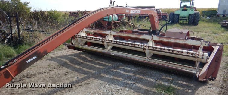 image for item KX9364 Hesston 1014  windrower