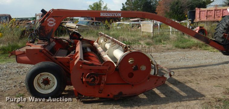 image for item KX9364 Hesston 1014  windrower