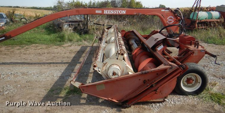image for item KX9364 Hesston 1014  windrower