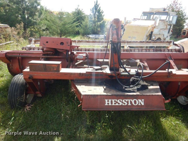 image for item KX9364 Hesston 1014  windrower