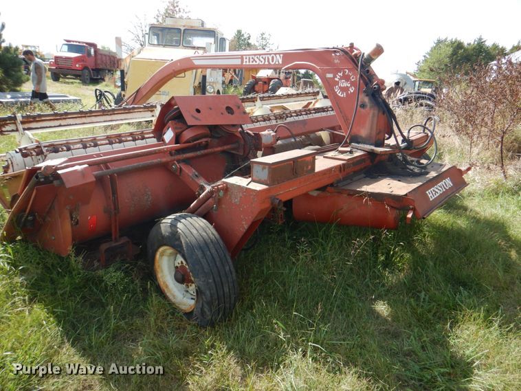 image for item KX9364 Hesston 1014  windrower