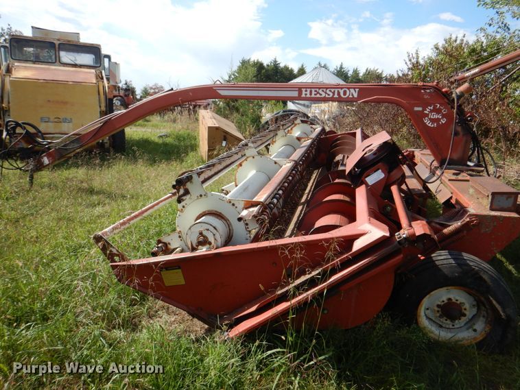 image for item KX9364 Hesston 1014  windrower