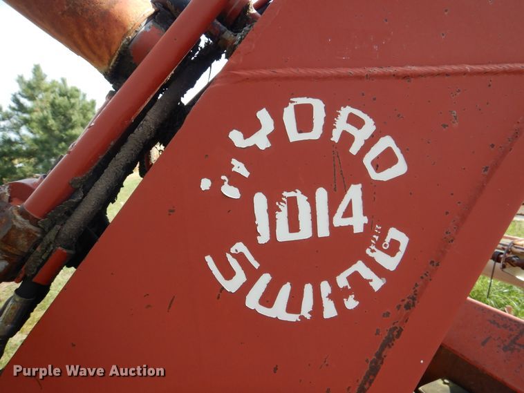 image for item KX9364 Hesston 1014  windrower