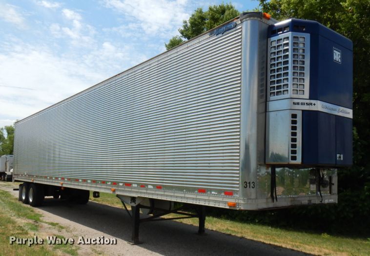 image for item IL9847 2000 Great Dane 8801TZ 1AP 50  refrigerated van trailer