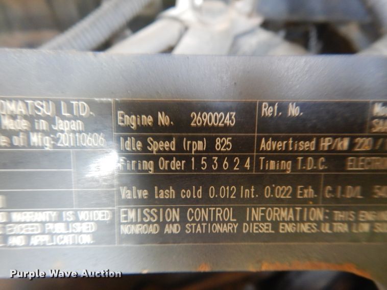 image for item IL9883 2012 Komatsu D65PX-17  dozer