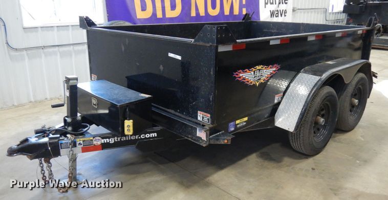 image for item JQ9250 2018 H&H H761OUD-24-100  dump trailer