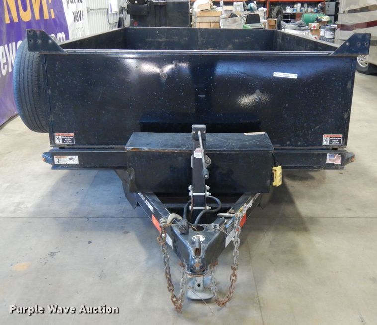 image for item JQ9250 2018 H&H H761OUD-24-100  dump trailer