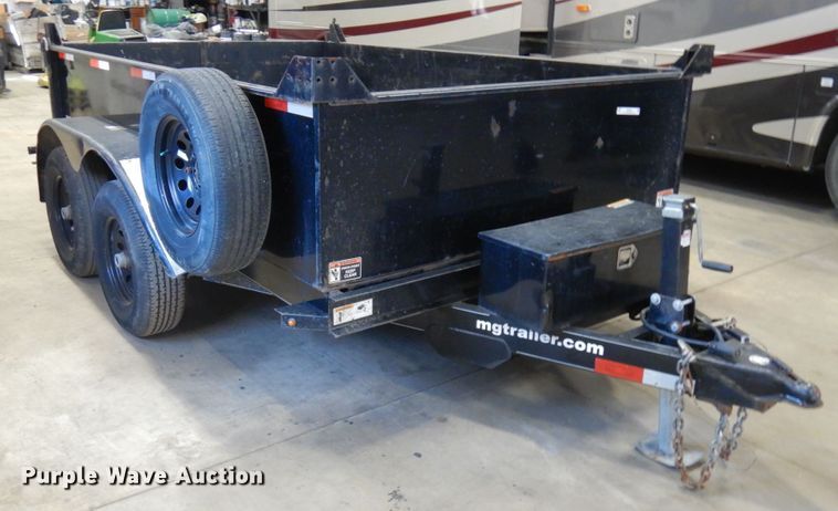 image for item JQ9250 2018 H&H H761OUD-24-100  dump trailer