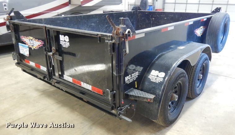 image for item JQ9250 2018 H&H H761OUD-24-100  dump trailer