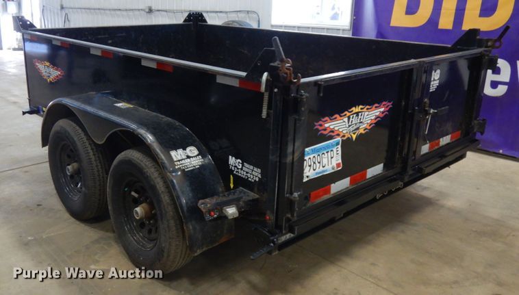image for item JQ9250 2018 H&H H761OUD-24-100  dump trailer