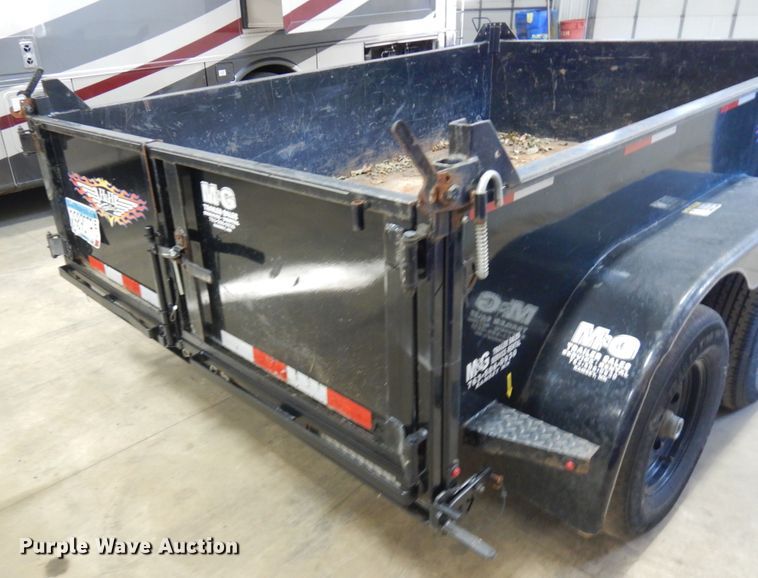 image for item JQ9250 2018 H&H H761OUD-24-100  dump trailer