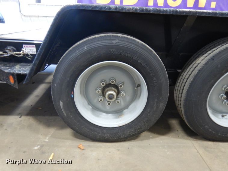 image for item JQ9252 2015 Kaufman  tilt deck equipment trailer