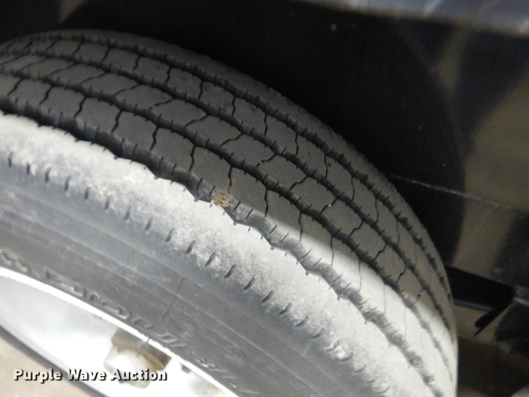 image for item JQ9252 2015 Kaufman  tilt deck equipment trailer