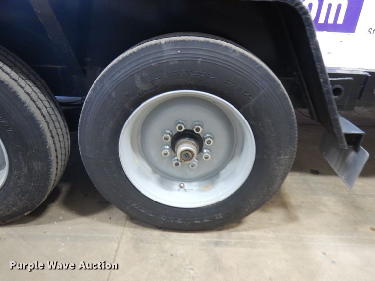 image for item JQ9252 2015 Kaufman  tilt deck equipment trailer