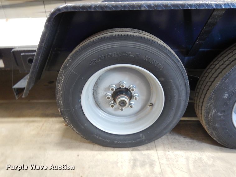 image for item JQ9252 2015 Kaufman  tilt deck equipment trailer