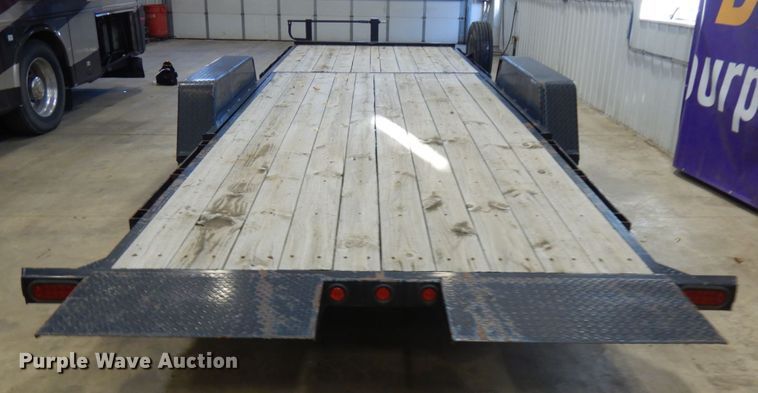 image for item JQ9253 2015 Kaufman  tilt deck equipment trailer