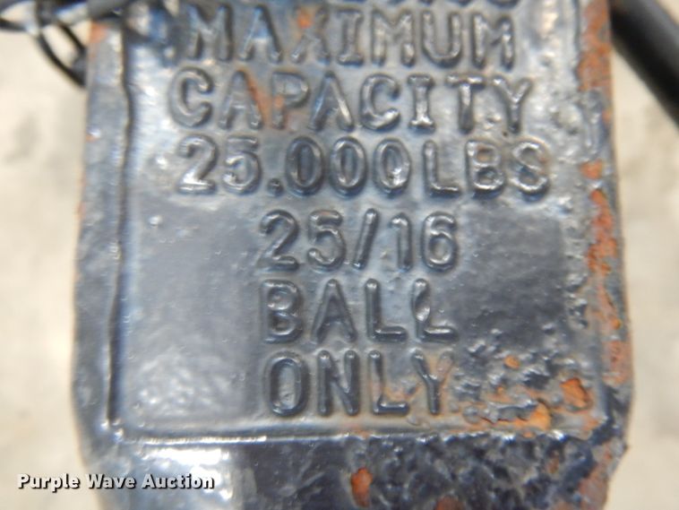 image for item JQ9253 2015 Kaufman  tilt deck equipment trailer