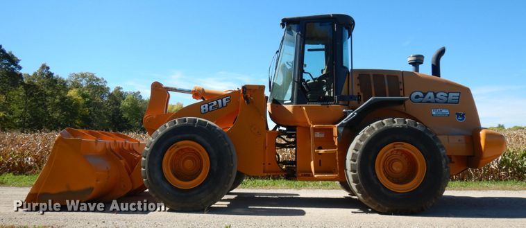 image for item JQ9256 2013 Case 821F  wheel loader