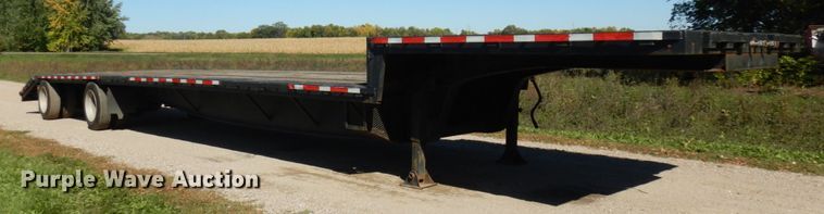 image for item JQ9258 2010 Jetco  Drop deck equipment trailer