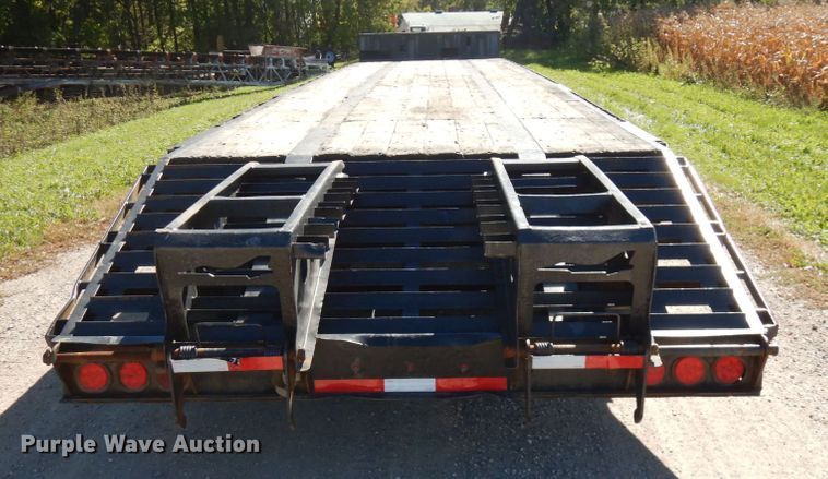 image for item JQ9258 2010 Jetco  Drop deck equipment trailer