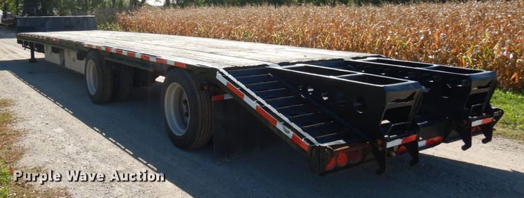 image for item JQ9258 2010 Jetco  Drop deck equipment trailer