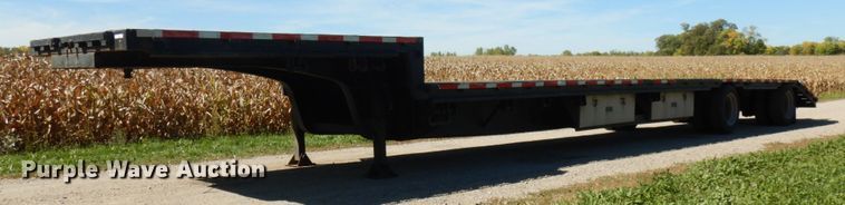 image for item JQ9258 2010 Jetco  Drop deck equipment trailer