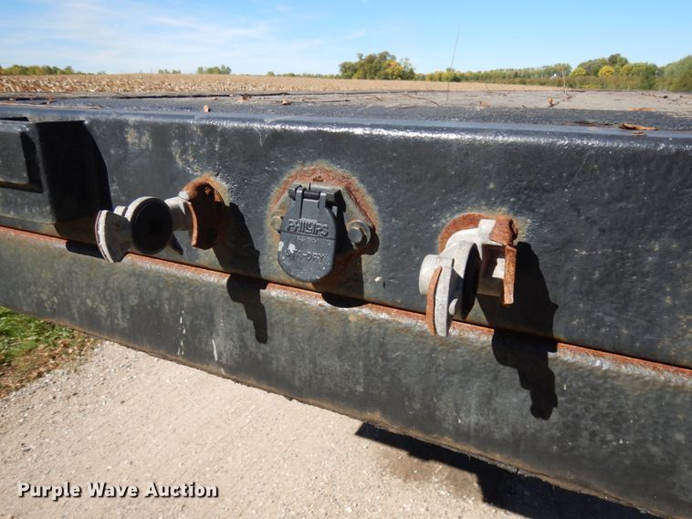 image for item JQ9258 2010 Jetco  Drop deck equipment trailer