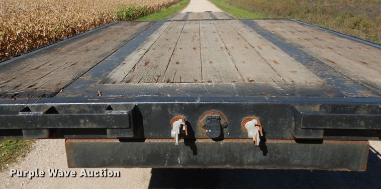 image for item JQ9258 2010 Jetco  Drop deck equipment trailer