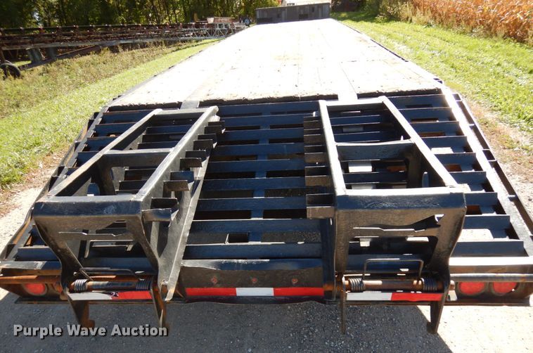 image for item JQ9258 2010 Jetco  Drop deck equipment trailer