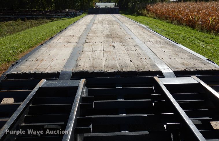 image for item JQ9258 2010 Jetco  Drop deck equipment trailer