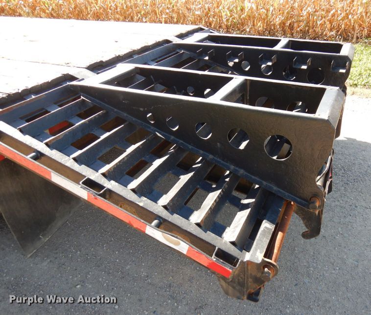 image for item JQ9258 2010 Jetco  Drop deck equipment trailer