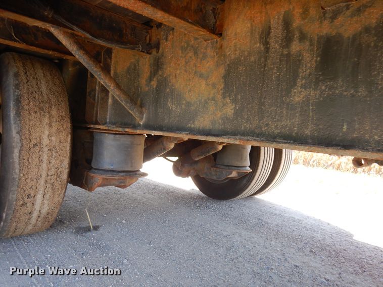 image for item JQ9258 2010 Jetco  Drop deck equipment trailer