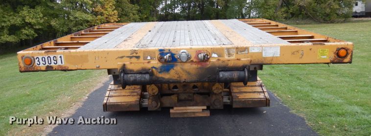 image for item JQ9263 2009 Trail King MG  lowboy equipment trailer