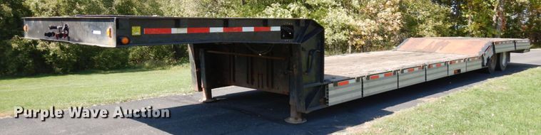 image for item JQ9269 2004 Muvall  Drop deck equipment trailer