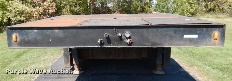 image for item JQ9269 2004 Muvall  Drop deck equipment trailer